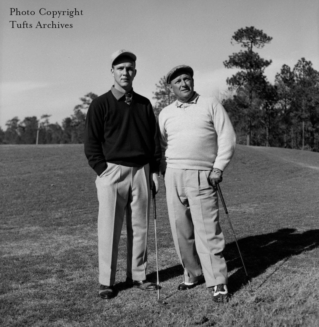 Thanks to The Tufts Archives, Pinehurst was able to send this image to Arnold Palmer in April. (Photo copyright Tufts Archives)