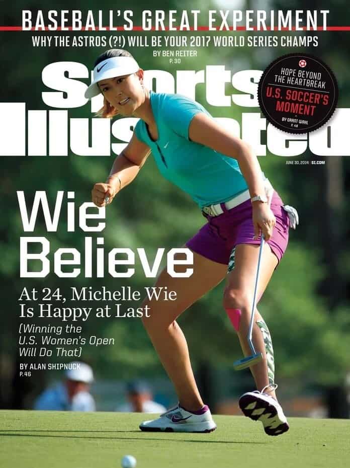 Alas, a late editorial decision went against Shipnuck, who harbors absolutely no hard feelings (yeah, right). But now, here it is: the long lost Michelle Wie SI Cover from Pinehurst: