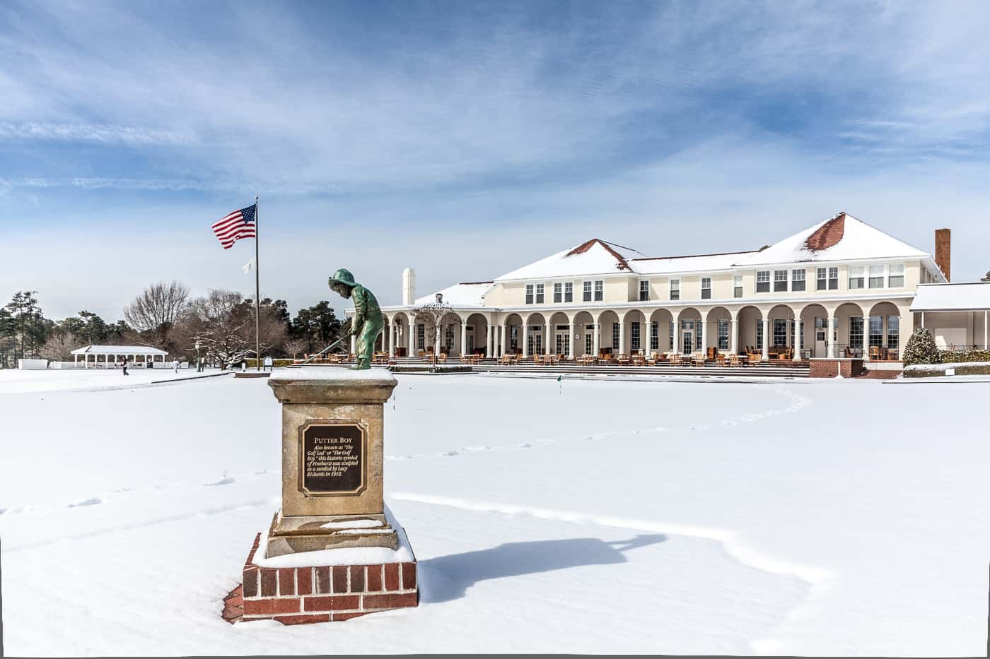 When there's snow in Pinehurst, here's why that’s a good thing