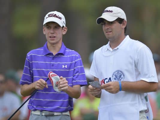 Eleven months after recording the only known 59 in Pinehurst history, Will Grimmer returned to Pinehurst as the youngest player in the 2014 U.S. Open. He’s back with teammate Clark Engle for the U.S. Amateur Four-Ball.