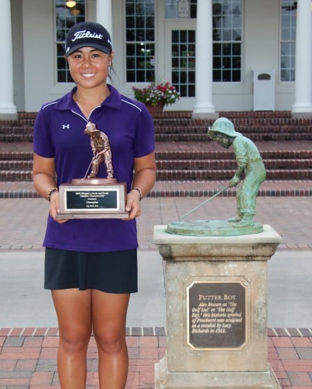 Danielle Kang won the Women’s North & South in 2011