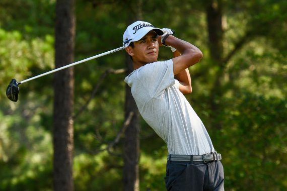 North & South Amateur top seed Ricky Castillo. (Photo by John Patota)