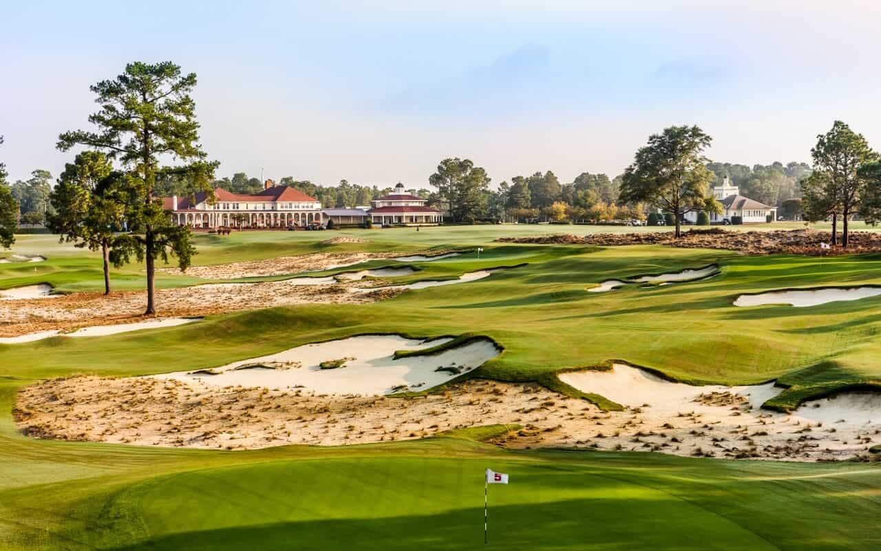 The Cradle, Pinehurst’s 789-yard, 9-hole short course designed by Gil Hanse.