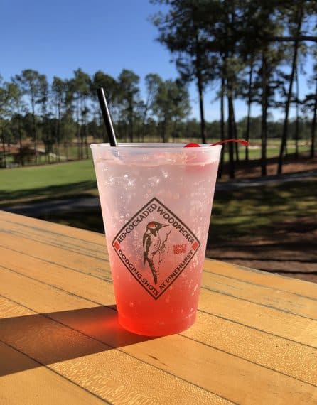 The Woodpecker, available on at The Nest, is an homage to the famed red-cockaded woodpecker of the Pinehurst area.