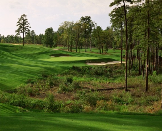 Natural marshlands make Pinehurst No. 8 one of the resort’s most beautiful landscapes.