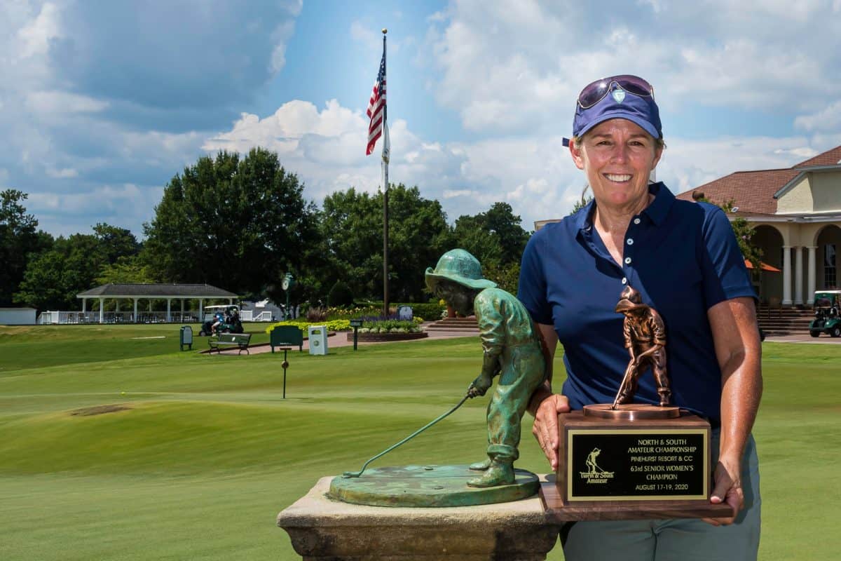 Martha Leach, the 63rd Women’s North & South Senior Amateur Champion