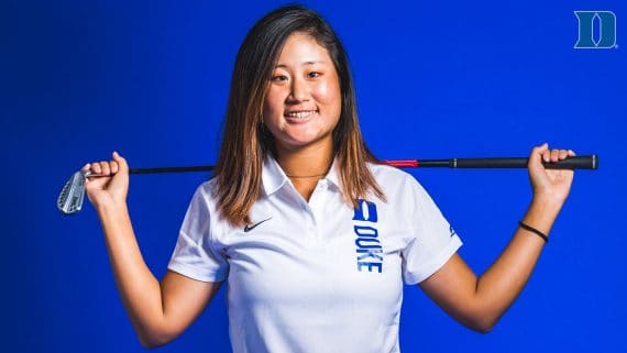 Duke’s Gin Kim (Photo by Duke Athletics)