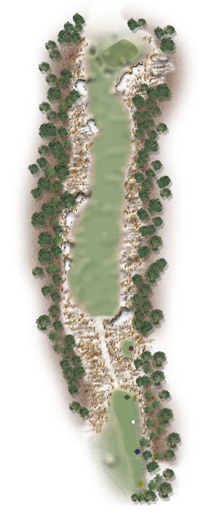 Course 2 – Hole 2 Illustration