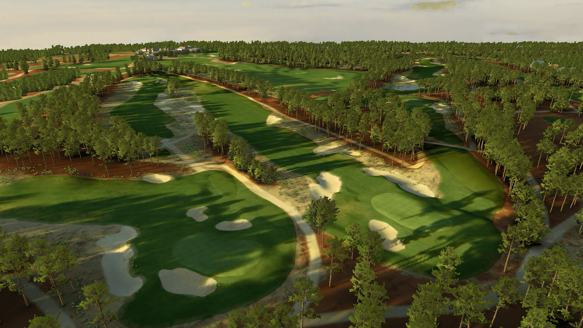 The 12th, 13th and 14th holes of No. 2…virtually.