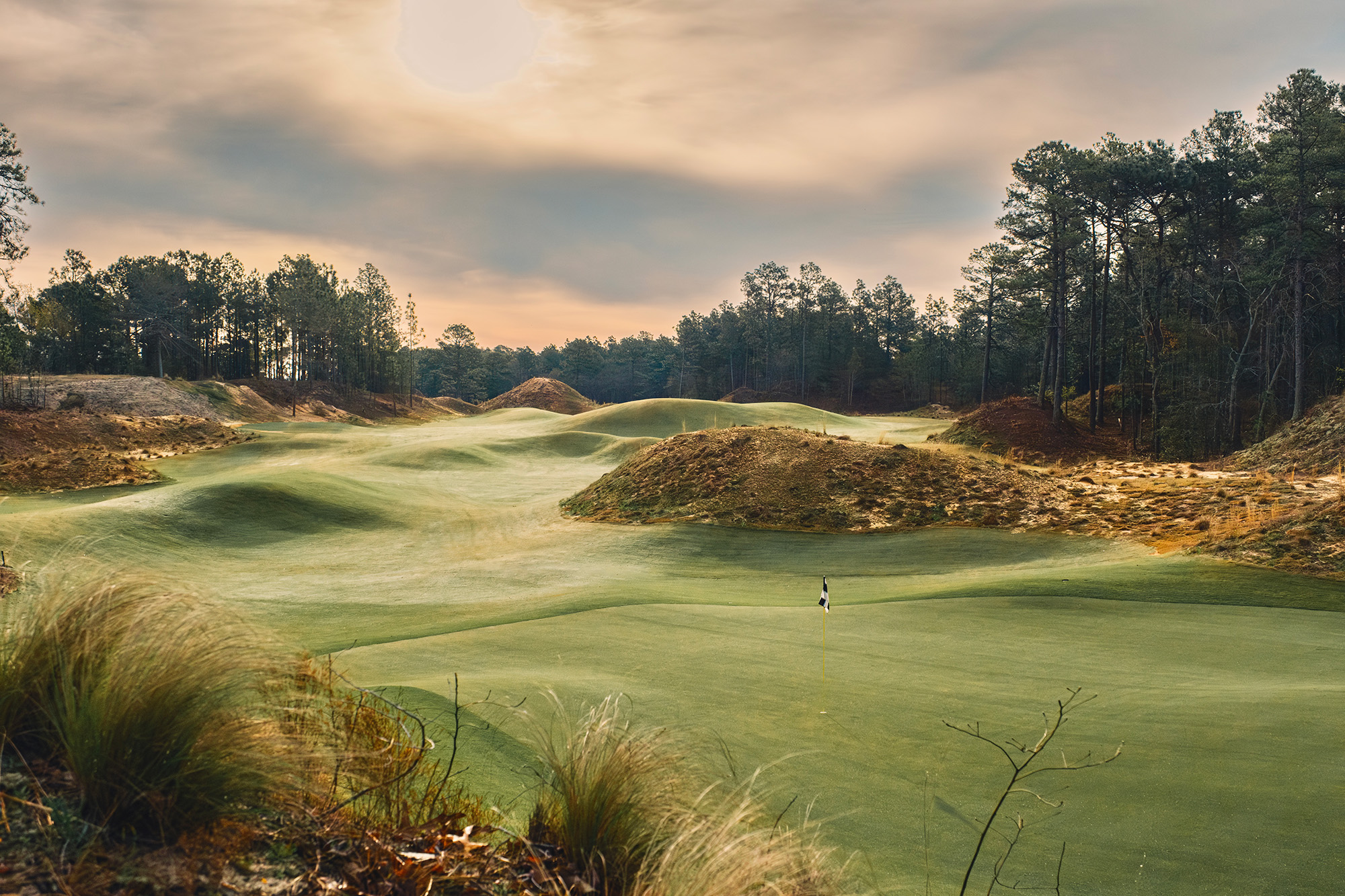 Hole 8 on Course No. 10 by Matt Junior