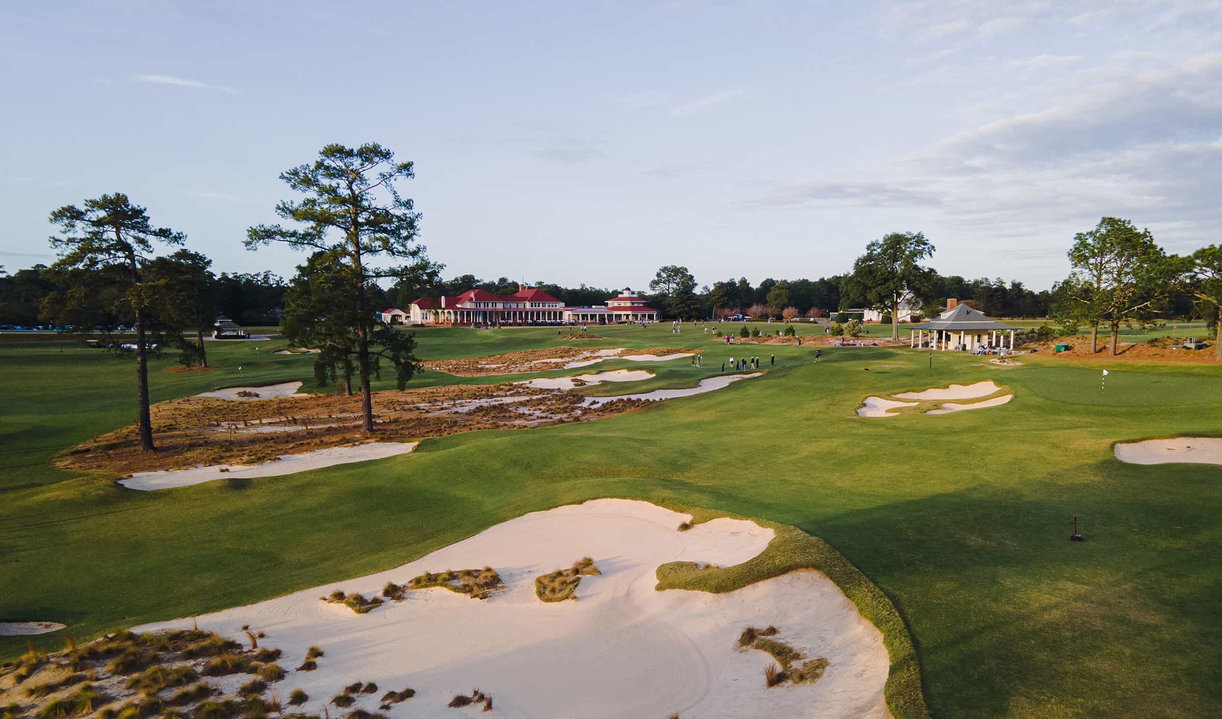 The Cradle 9-hole short course at Pinehurst Golf Resort designed by Gil Hanse