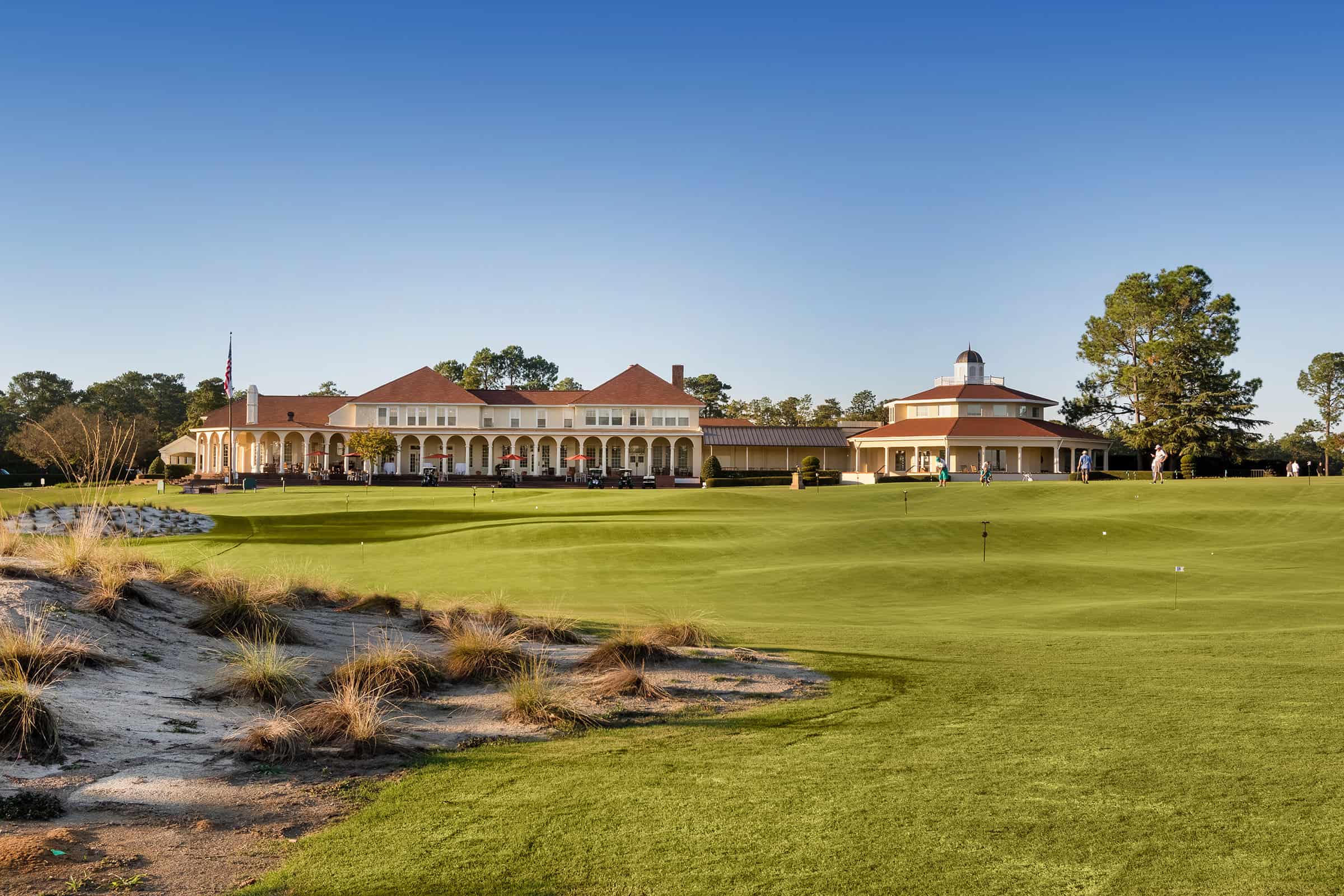 Thistle Dhu Putting Course with 18 holes at Pinehurst Resort