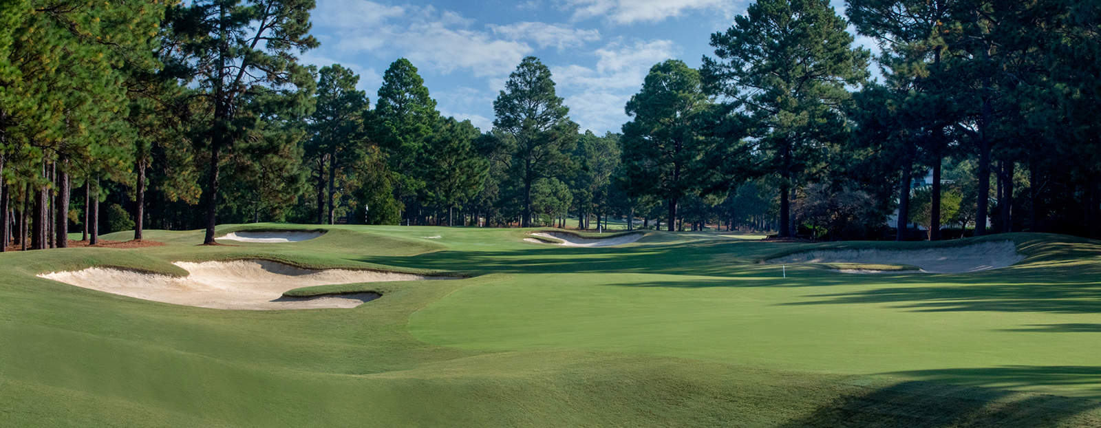 Pinehurst No 6 golf course at Pinehurst Resort designed by the Fazio Family