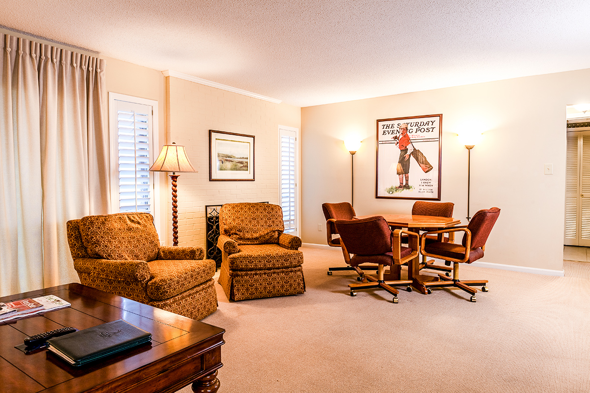 Condo Living Area – The Condos at Pinehurst