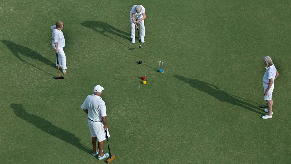 Classic lawn sports and Pinehurst activities like croquet and lawn bowling at Pinehurst Resort