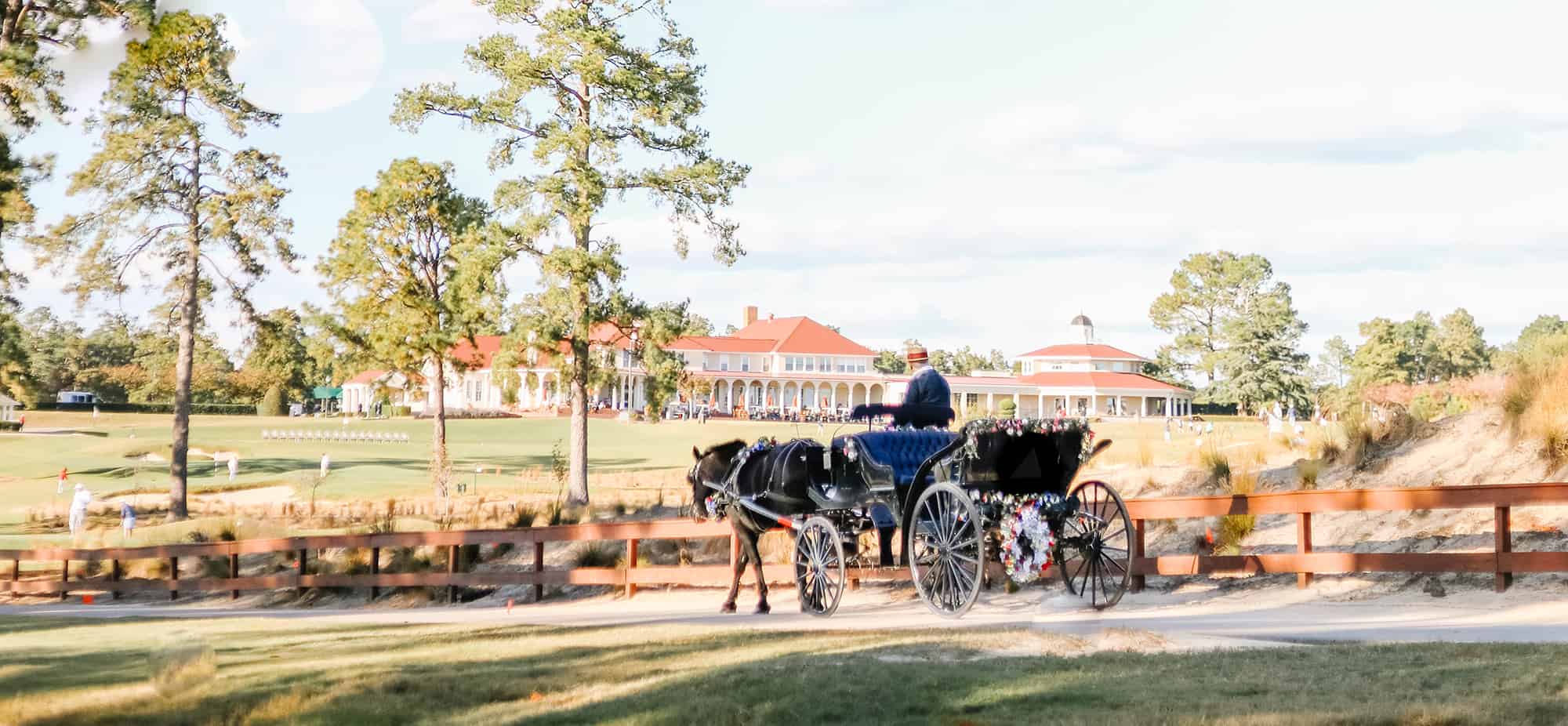 Carriage rides and things to do in Pinehurst NC at Pinehurst Resort