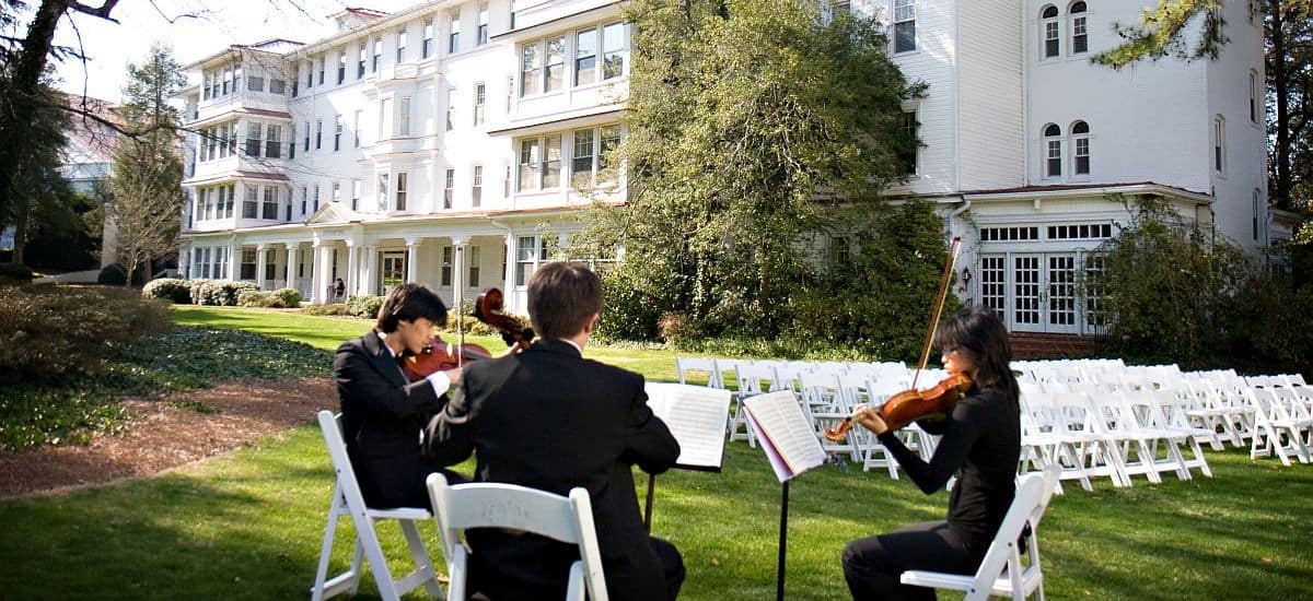 Pinehurst wedding venue music