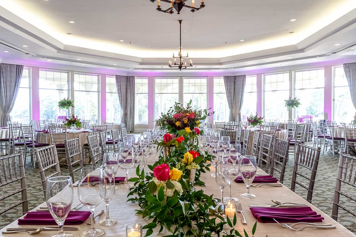 Pinehurst wedding venue indoor