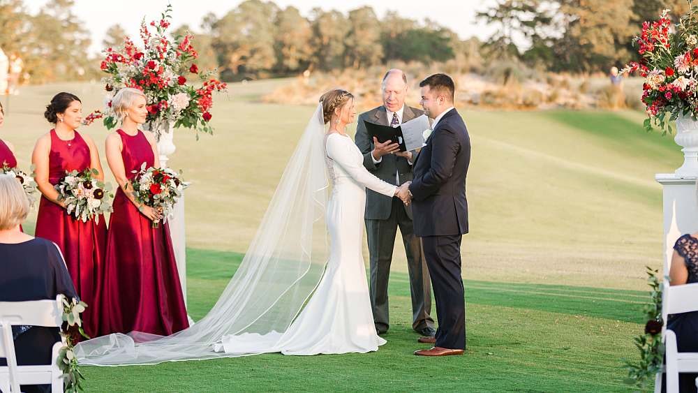 Jana & Mark – Pinehurst wedding photo