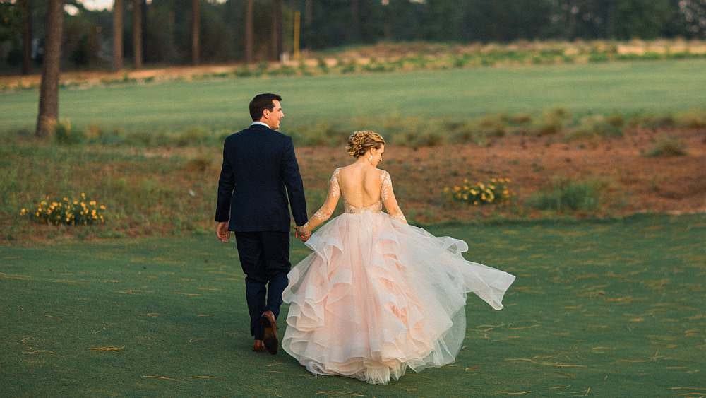 Melissa & Matt – Pinehurst wedding photo