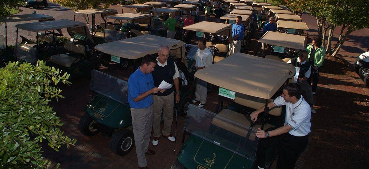 Pinehurst Golf Resort event planning services for golf tournaments