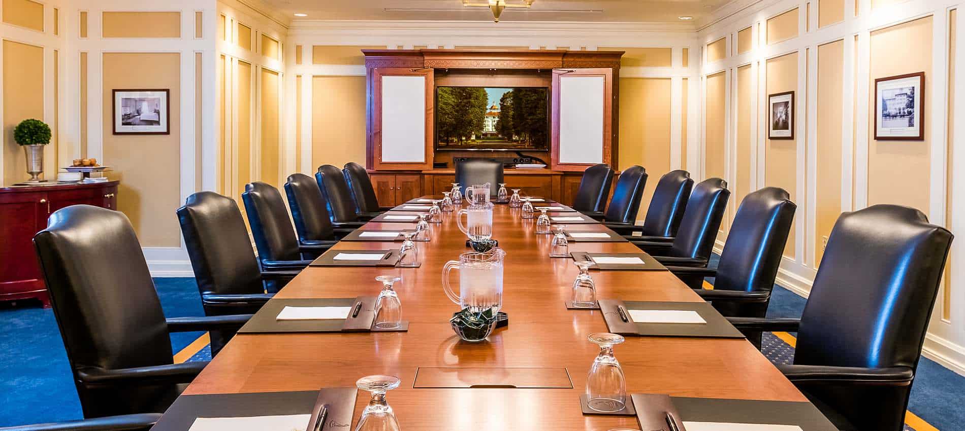 Centennial Boardroom – Pinehurst Meeting space