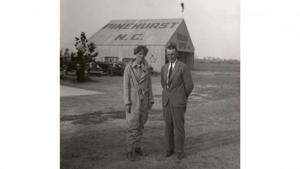 The Women of Pinehurst – Amelia Earhart and Lloyd Yos