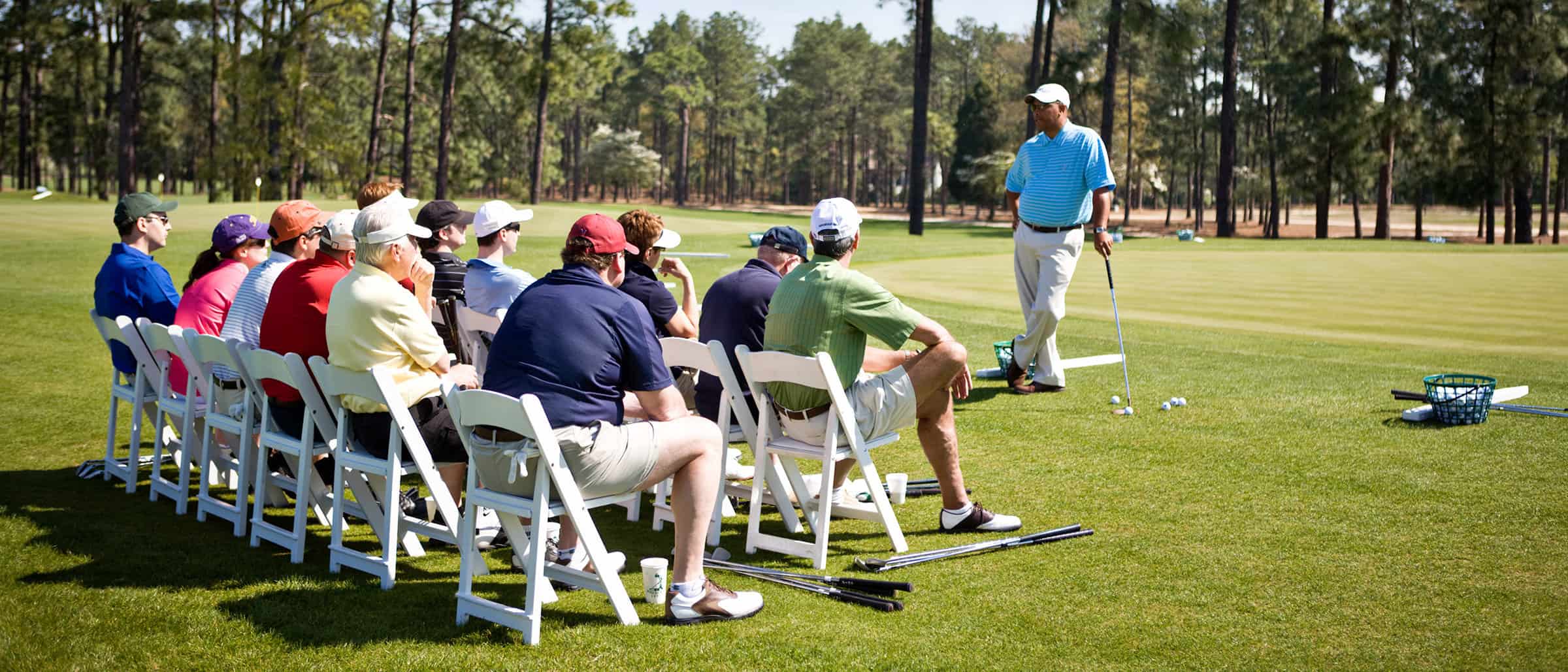 Pinehurst Resort corporate team building activities golf classes