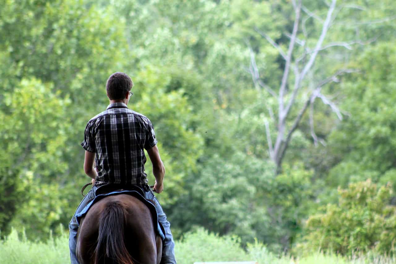 Horseback riding at Pinehurst Resort in North Carolina