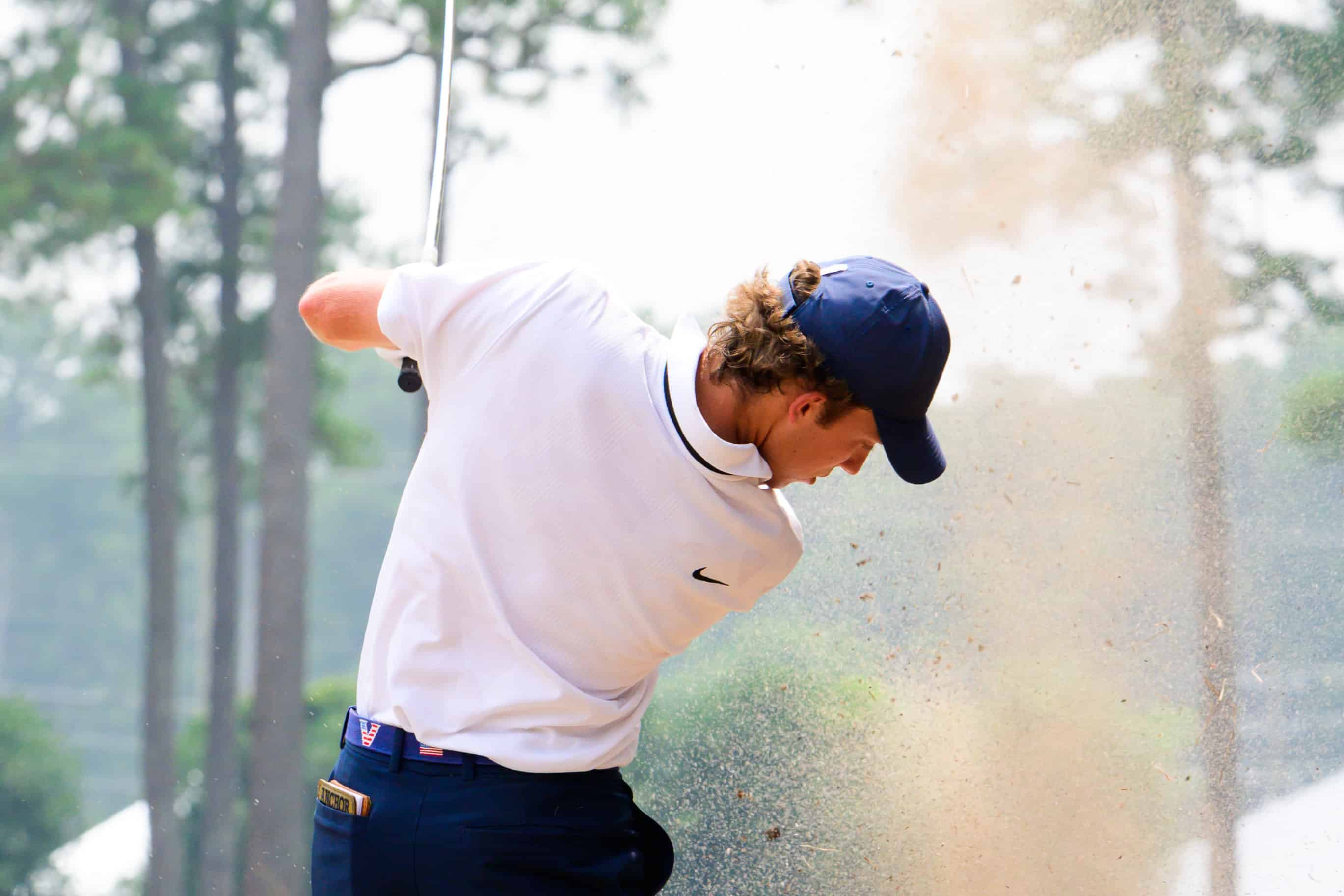 Jackson Van Paris is making another deep run in the North & South Amateur. (Photo by John Patota)