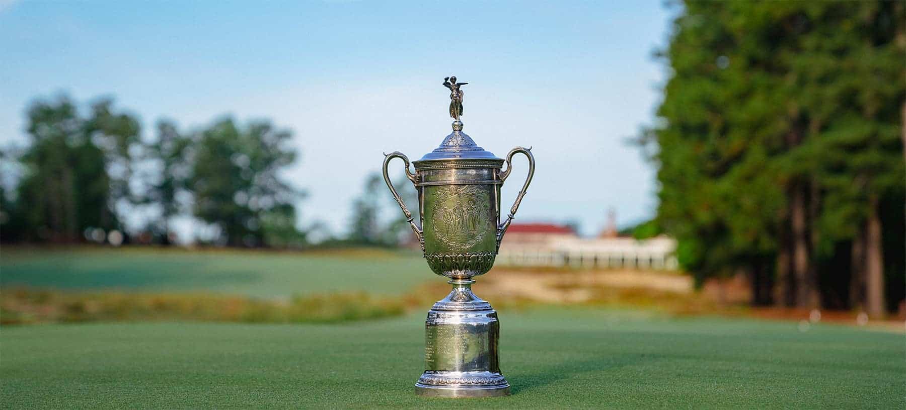 U.S. Open Trophy at Pinehurst Resort