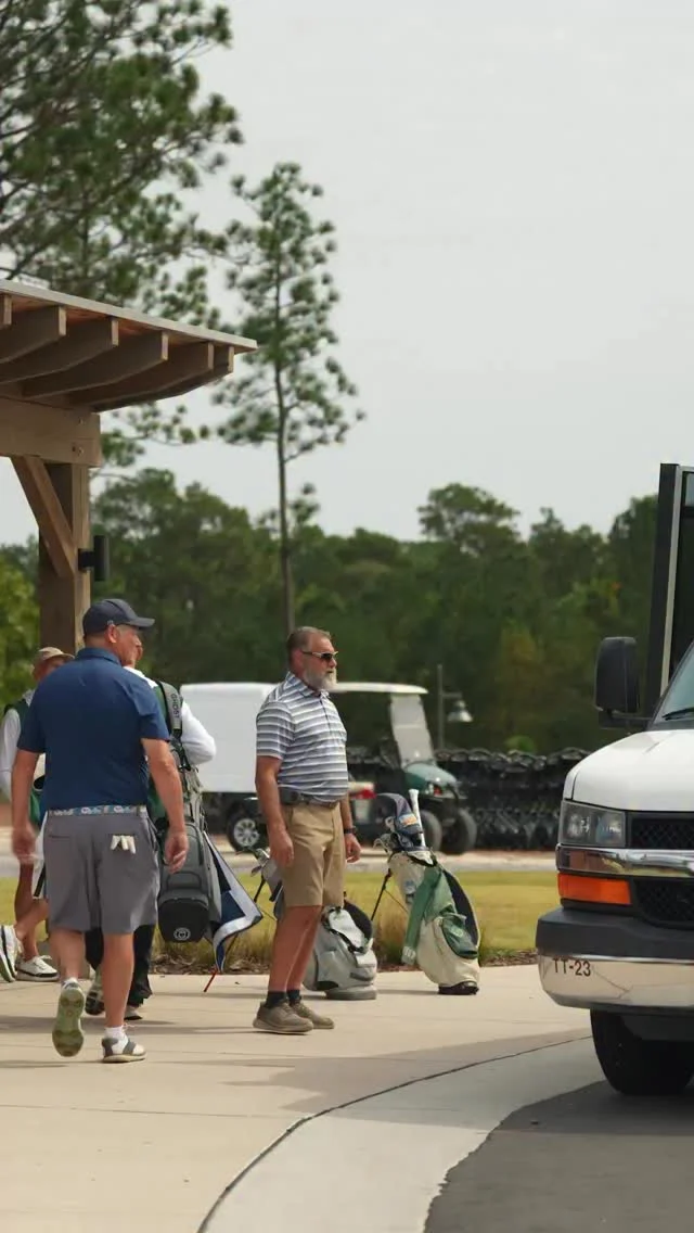 Greetings from bag drop at Pinehurst No. 10