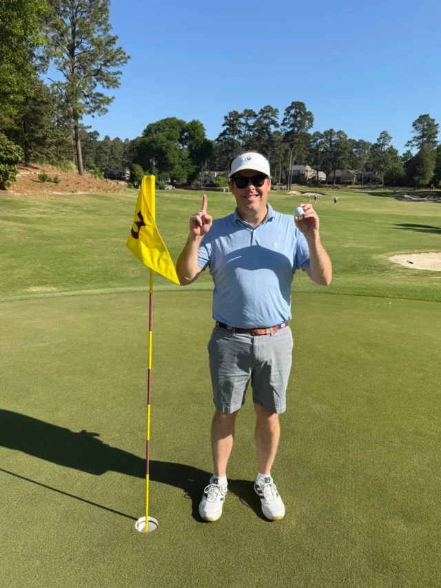 This isn’t just any hole-in-one…

You might remember the story of the Hubbard brothers, in 2025 they played No. 2 on the one-year anniversary of their father’s passing

On the 17th hole, Kent Hubbard hit a perfect 6 iron and as he picked the ball from the cup, Amazing Grace played nearby

Last week, Greg Hubbard was in town and played No. 3…and jarred one on the 6th hole

Now both Hubbard boys have an ace to their name in Pinehurst