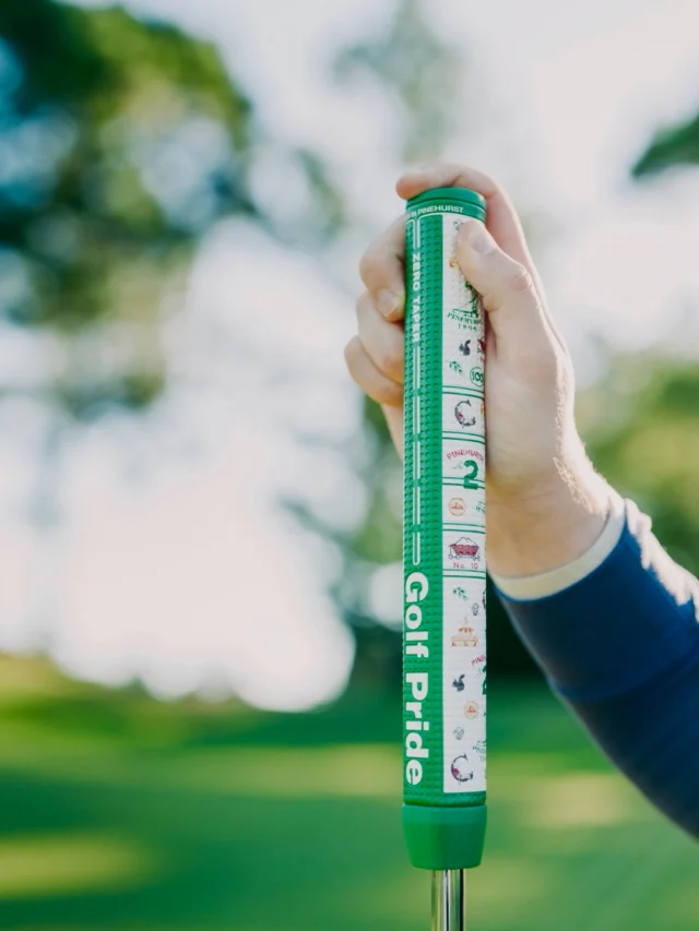 Introducing the limited edition Golf Pride x Pinehurst collab • Zero Taper, designed in Pinehurst, available now in-store only